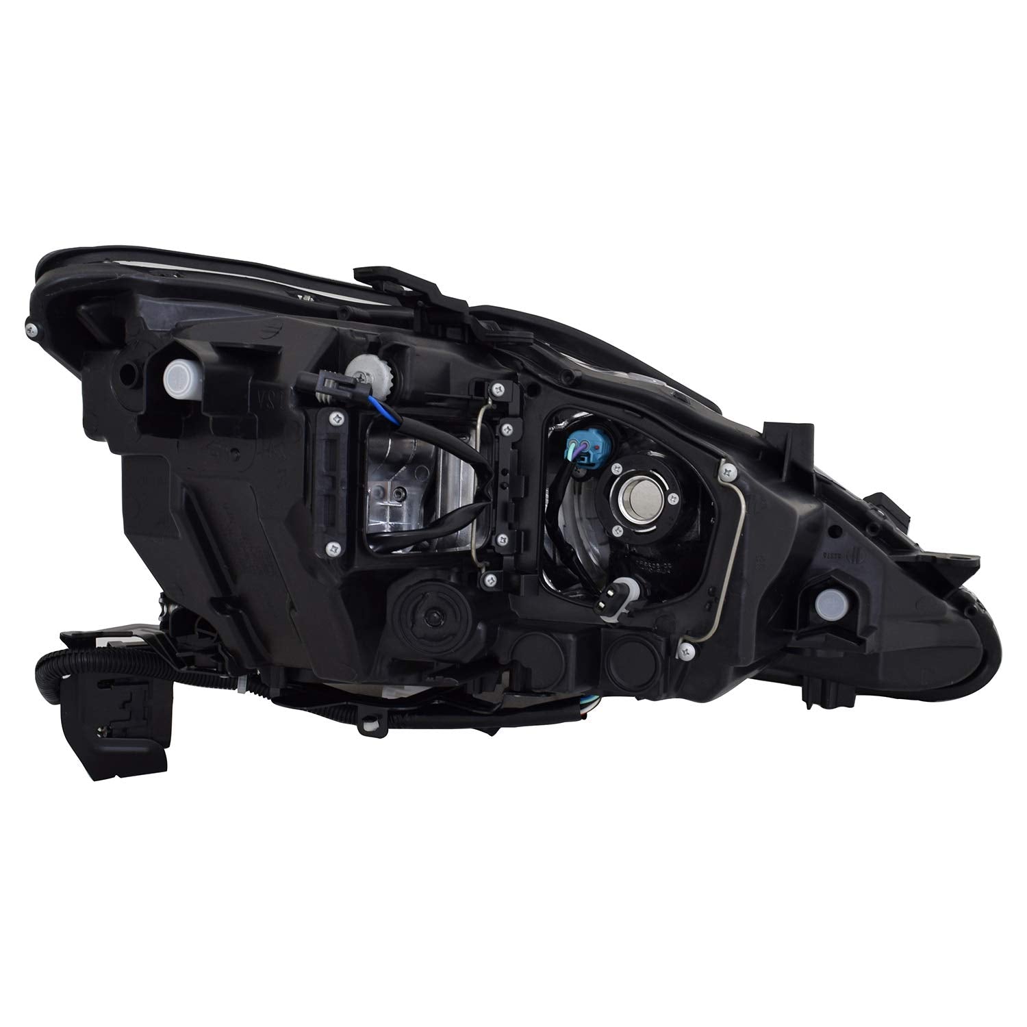 Left TYC Headlight Assembly Compatible with 2009-2010 Lexus IS250