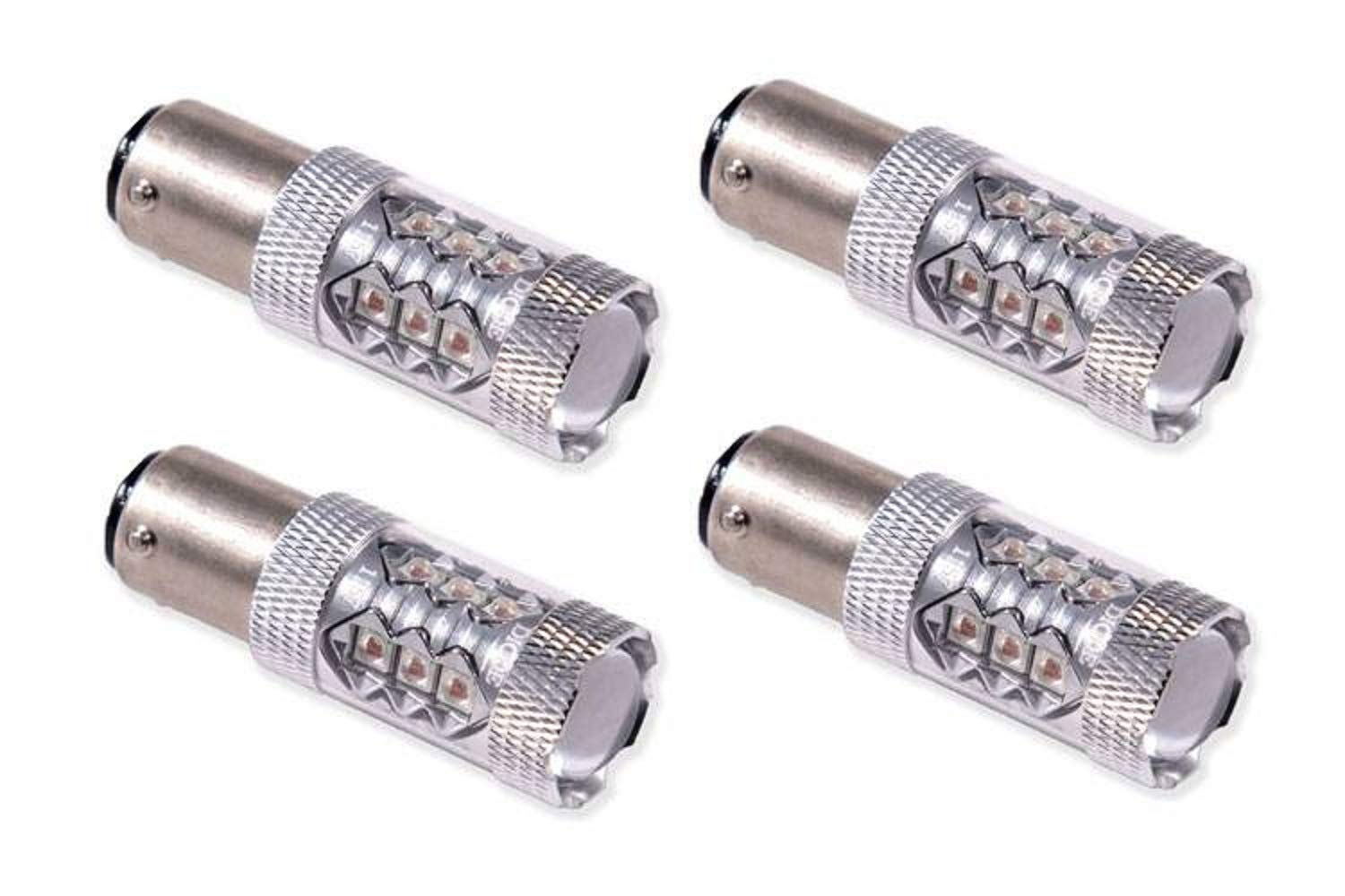 XP80 LED 1157 Bulb Red Four Diode Dynamics