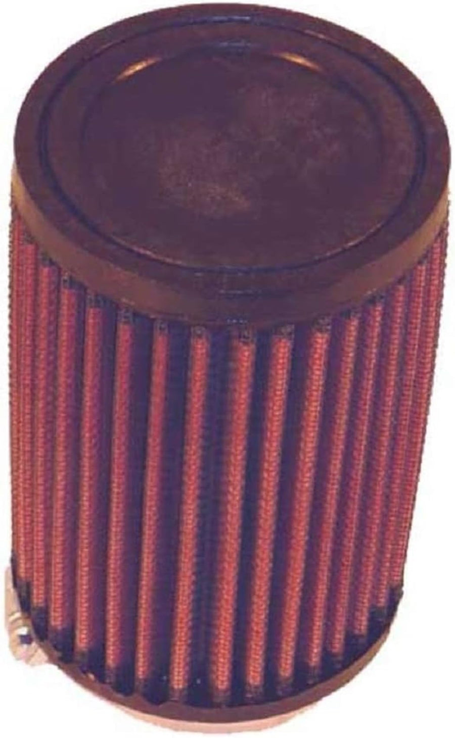 High-Flow K&N Original Lifetime Universal Clamp-On Air Filter: High Performance, Premium, Washable: Flange Diameter: 2.25 In, Filter Height: 5 In, Flange Length: 0.625 In, Shape: Round, RU-0610