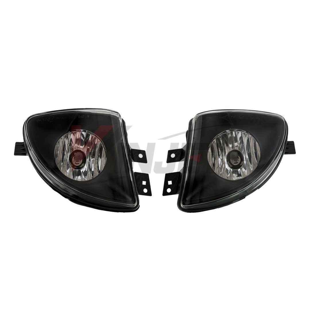 Fog Light Replacements Winjet WJ30-0537-09 Pair RH LH for 2011-2013 BMW 5 Series F10 520i 523i 528i 530i 535i 550i M5 ActiveHybrid 5 - Clear