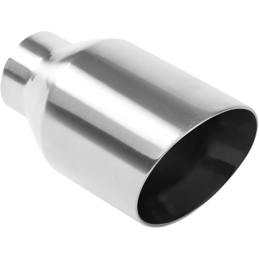 4in. Round MagnaFlow Polished Exhaust Tip, Stainless Steel