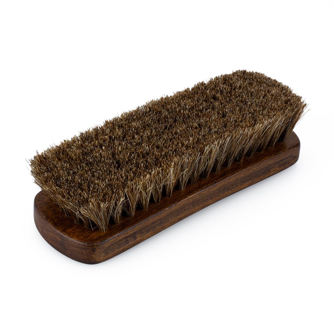 Maxshine Natural Universal Fine Horse Hair Brush – Sturdy Yet Soft Bristles for Car Detailing – Ideal for Cleaning Carpet, Upholstery, Leather & Interior Surfaces