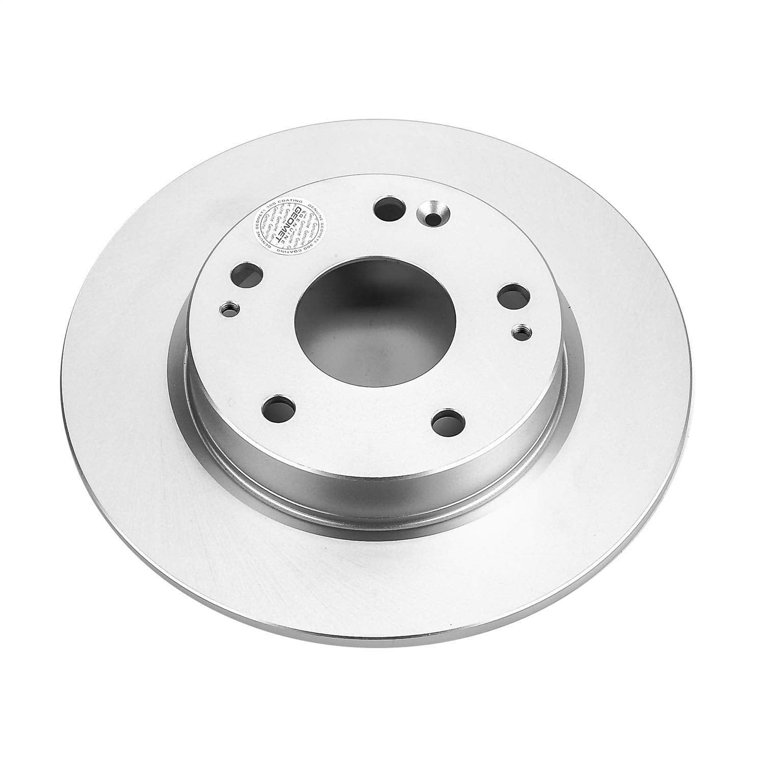 Power Stop Rear JBR1728EVC Evolution Genuine Geomet Coated Brake Rotor For Honda Civic 2016-2023, Honda Insight 2019-2022 [Model Specific]