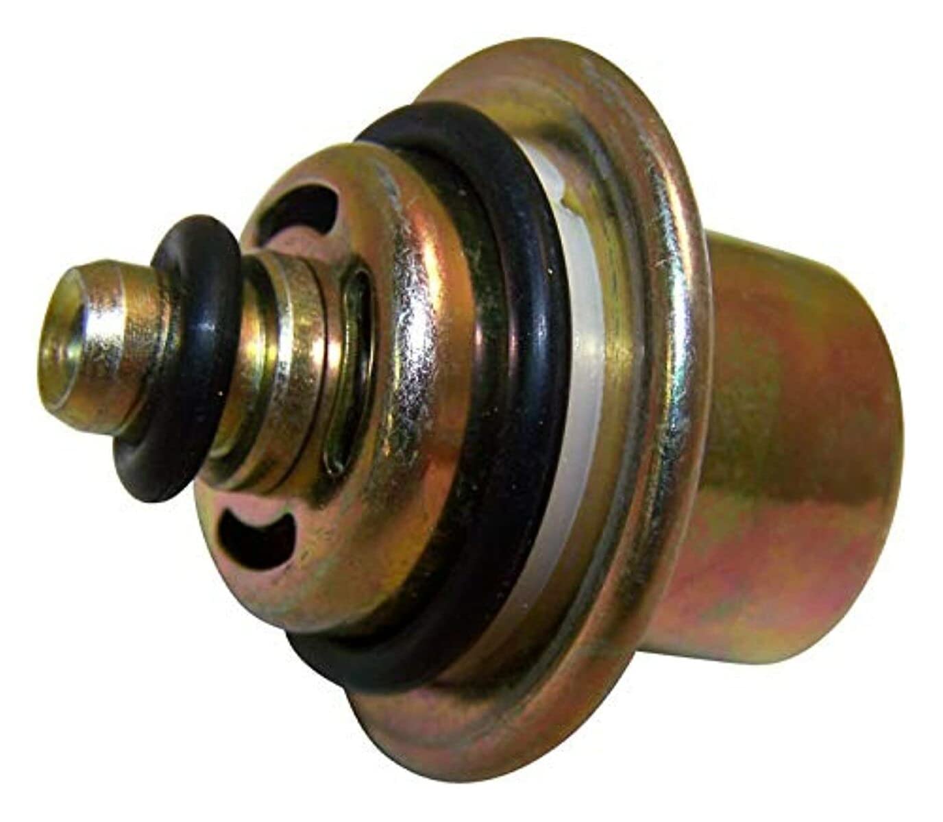 Automotive Crown Fuel Pressure Regulator Air and Fuel Delivery, Black, Zinc