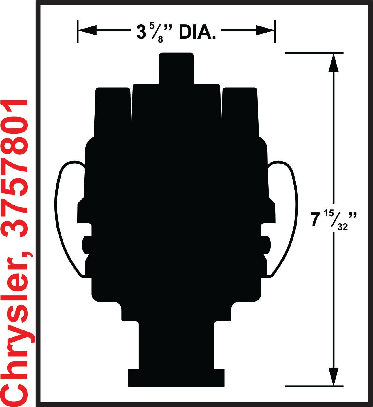 Chrysler 413,426,440 Mallory Unilite Distributor