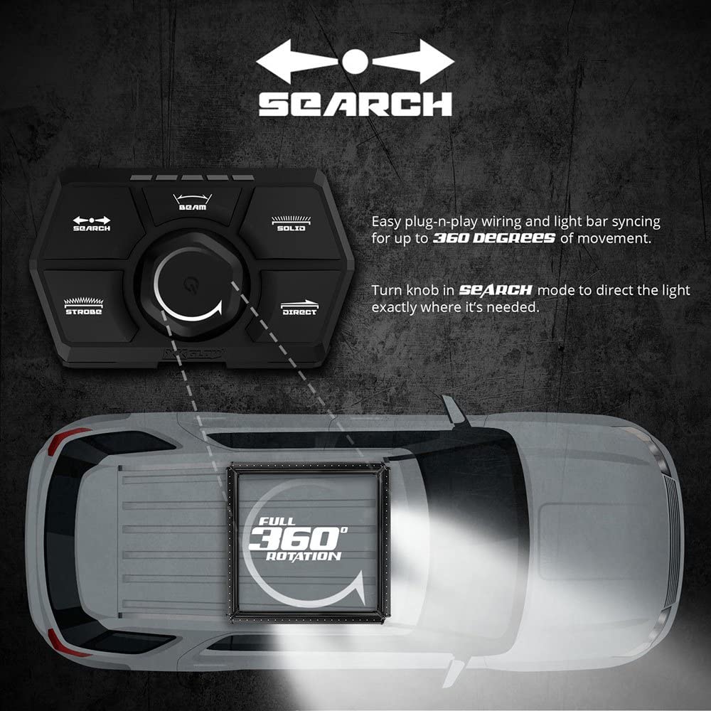 SAR90 52” Light Bar Kit Emergency Search and Rescue Light System