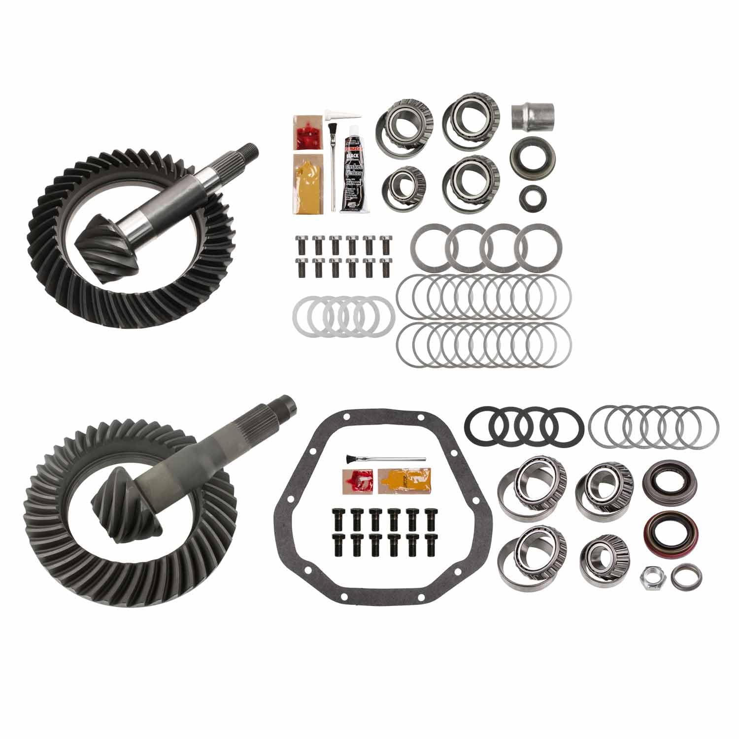 Motive Gear Differential Ring & Pinion MGK-333 Rebuild Kit For Ford F-250/F-350 Gear Ratio 4.10, 12-Bolt Rear/Front 29/37 Spline 10/12 Pinion & 41 Ring Tooth -Fits Dana 60 Reverse & Ford 10.5