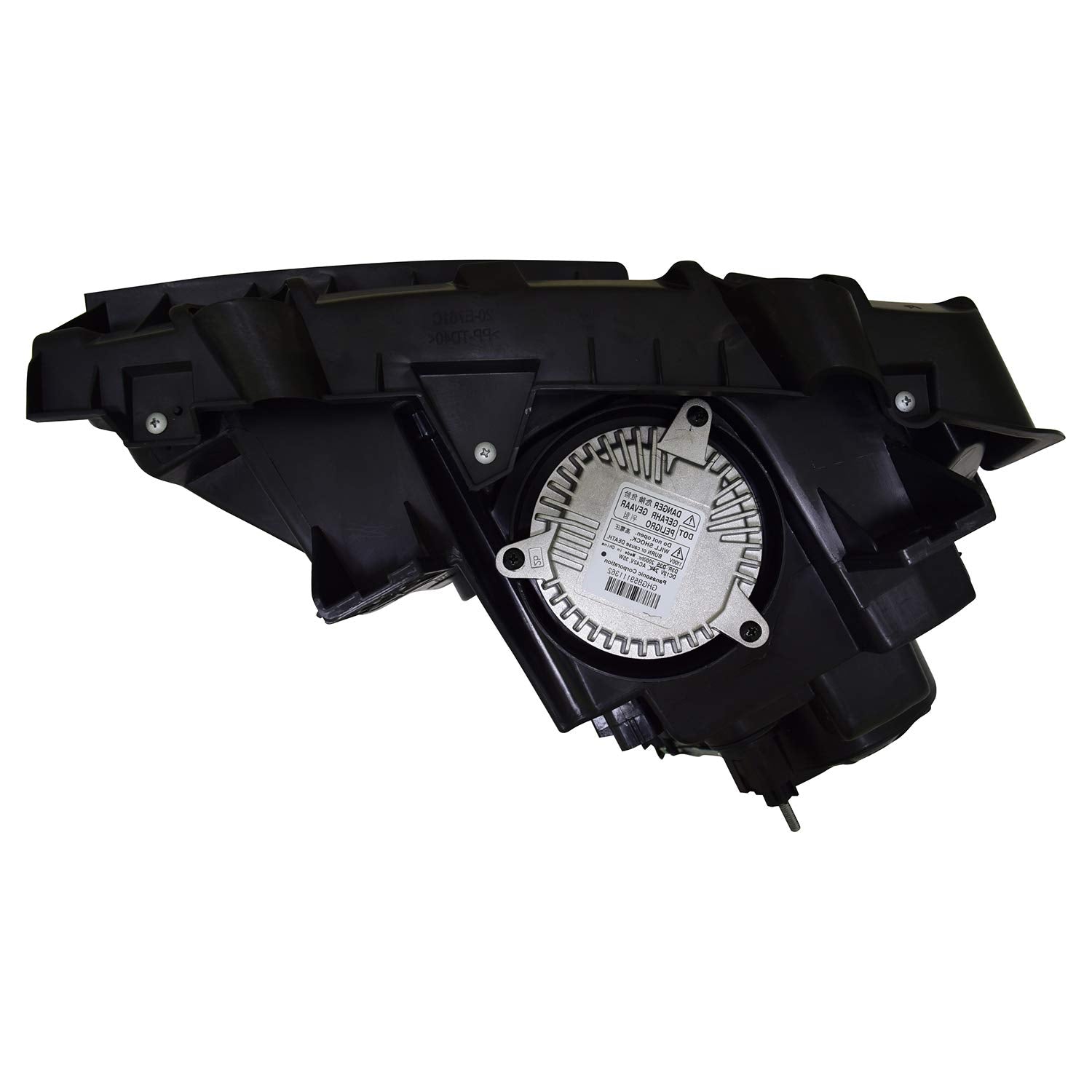 Left TYC Headlight Assembly Compatible with 2014-2015 Chevrolet Camaro