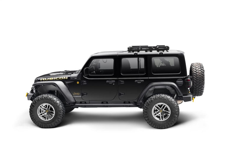 Steel Tube Fender Flares Rugged Ridge; F/R Set; 07-18 Wrangler JK 11615.48