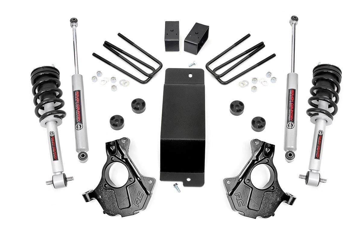 3.5" Rough Country Knuckle Lift Kit w/N3 Struts for 07-13 Chevy/GMC 1500-11932