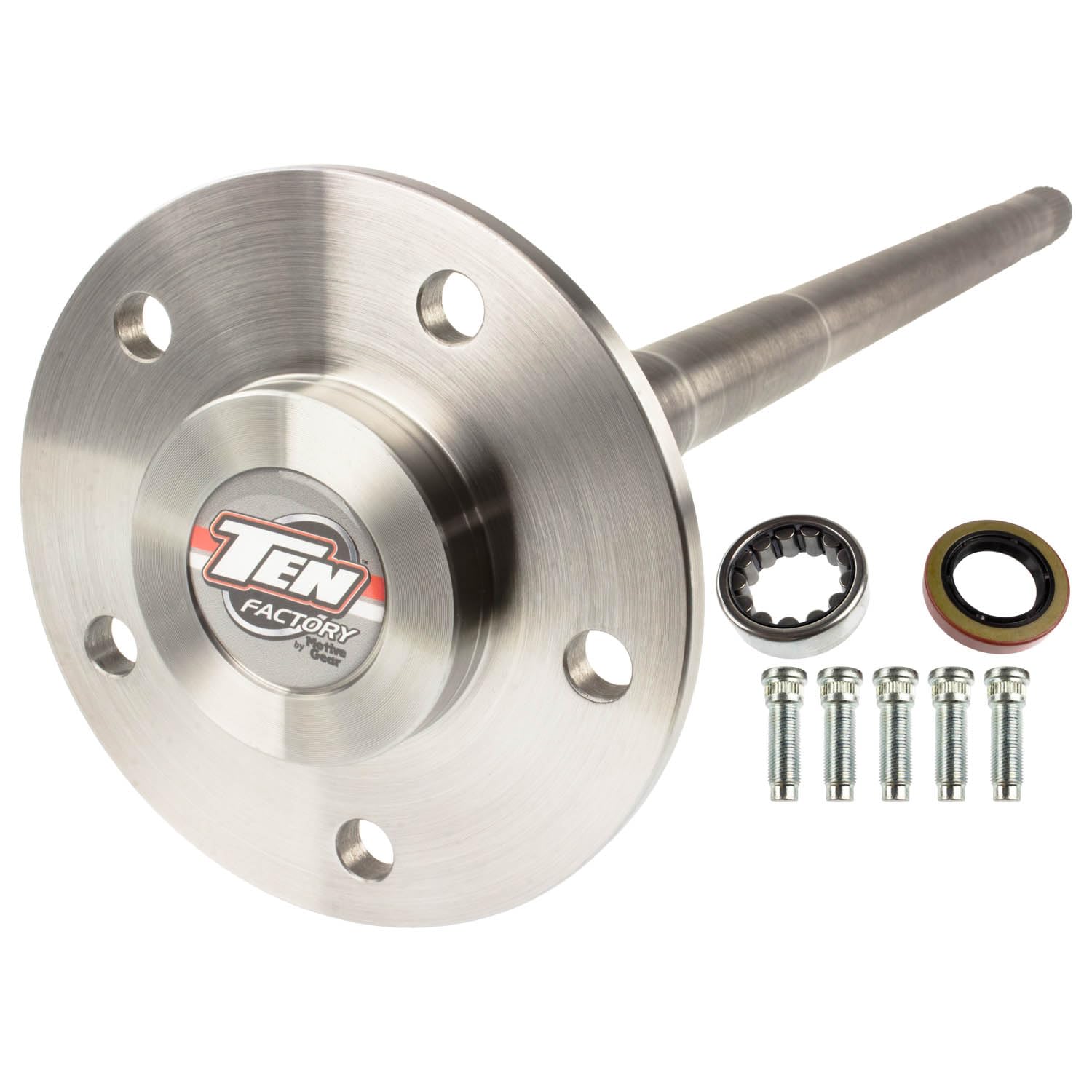 TEN Factory Spline Drive MG25103 Bolt Pattern Axle Shaft Assembly for Ford 8.8, 31 Spline Details Right - Fits Ford Bronco, F-150, E-150,/Econoline Replaces 92-23325, E7TZ4234A, PA5435A, YC2Z4234CA