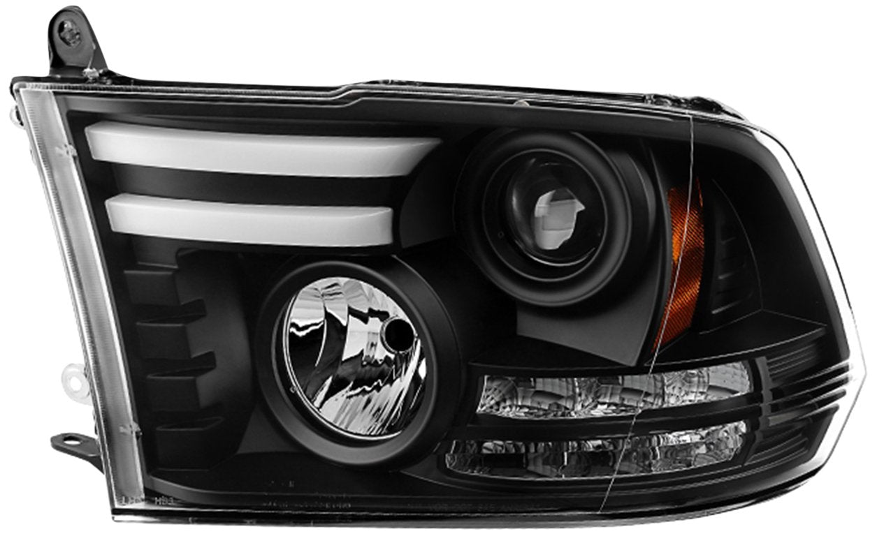 Projector Headlight Spyder - (PRO-YD-DR13-LBDRL-BK)