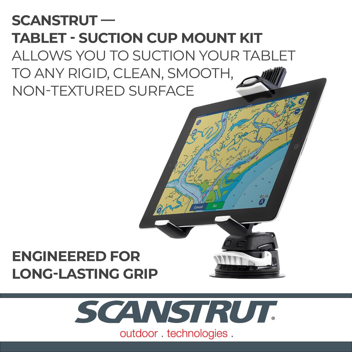 ROKK Mini Scanstrut for Tablet with Suction Cup Base RLS-508-405