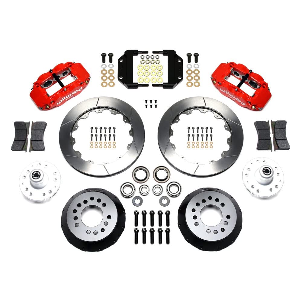 12.88" FNSL6R Hub Front Kit, Red