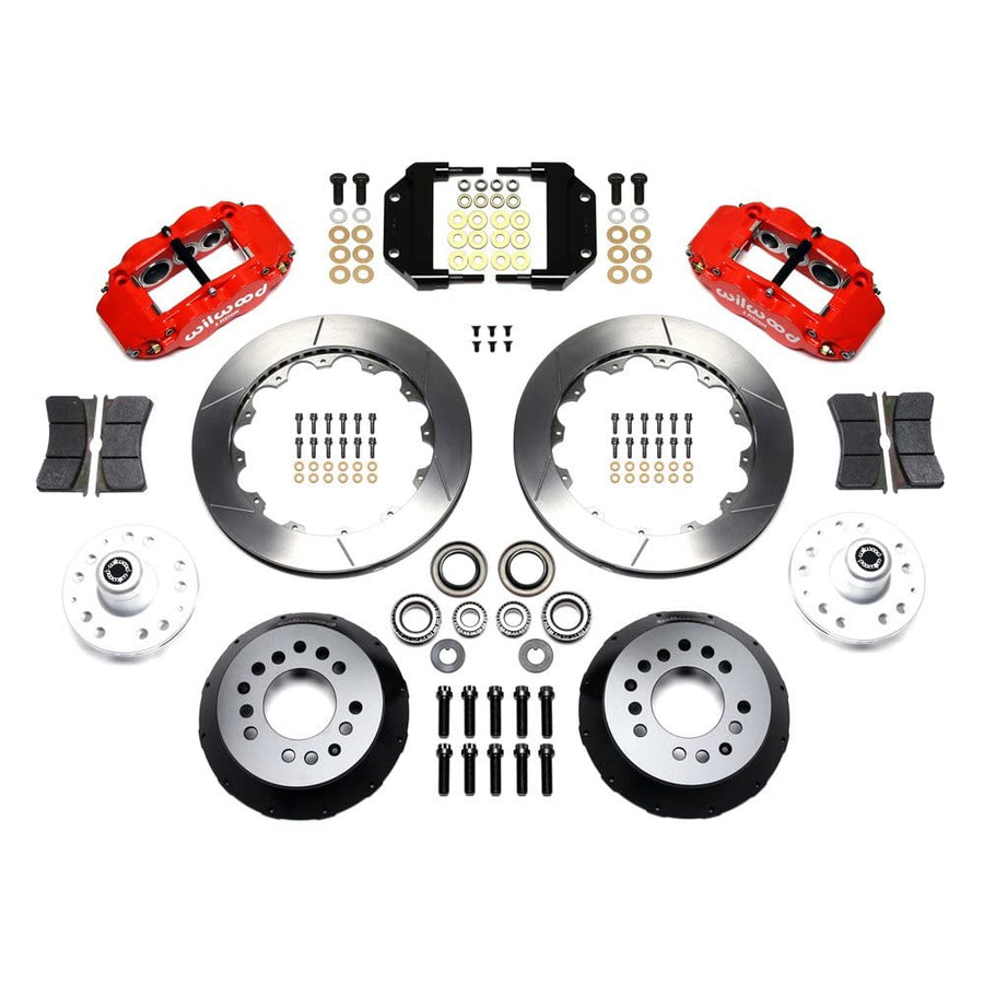 12.88" FNSL6R Hub Front Kit, Red