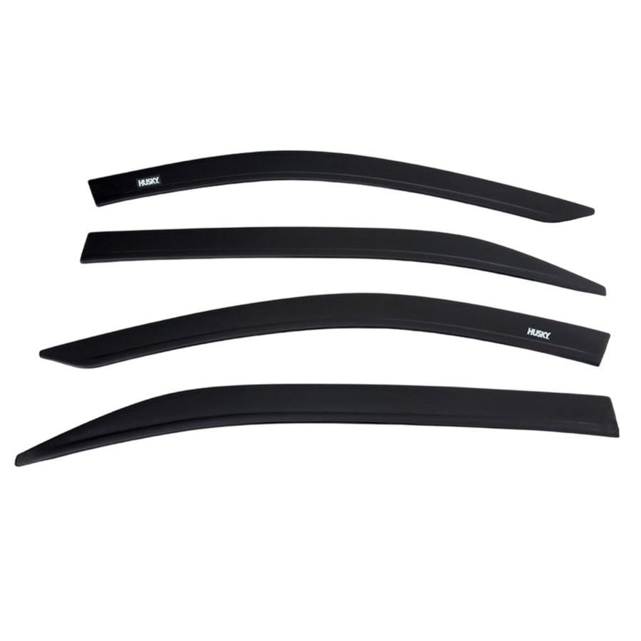 Husky Liners Ventvisor Low Profile Rain Guards | Fits 2018-2026 Ford Expedition; 2018-2026 Lincoln Navigator | Front & Rear, Smoke, 4-pcs. | 2854057