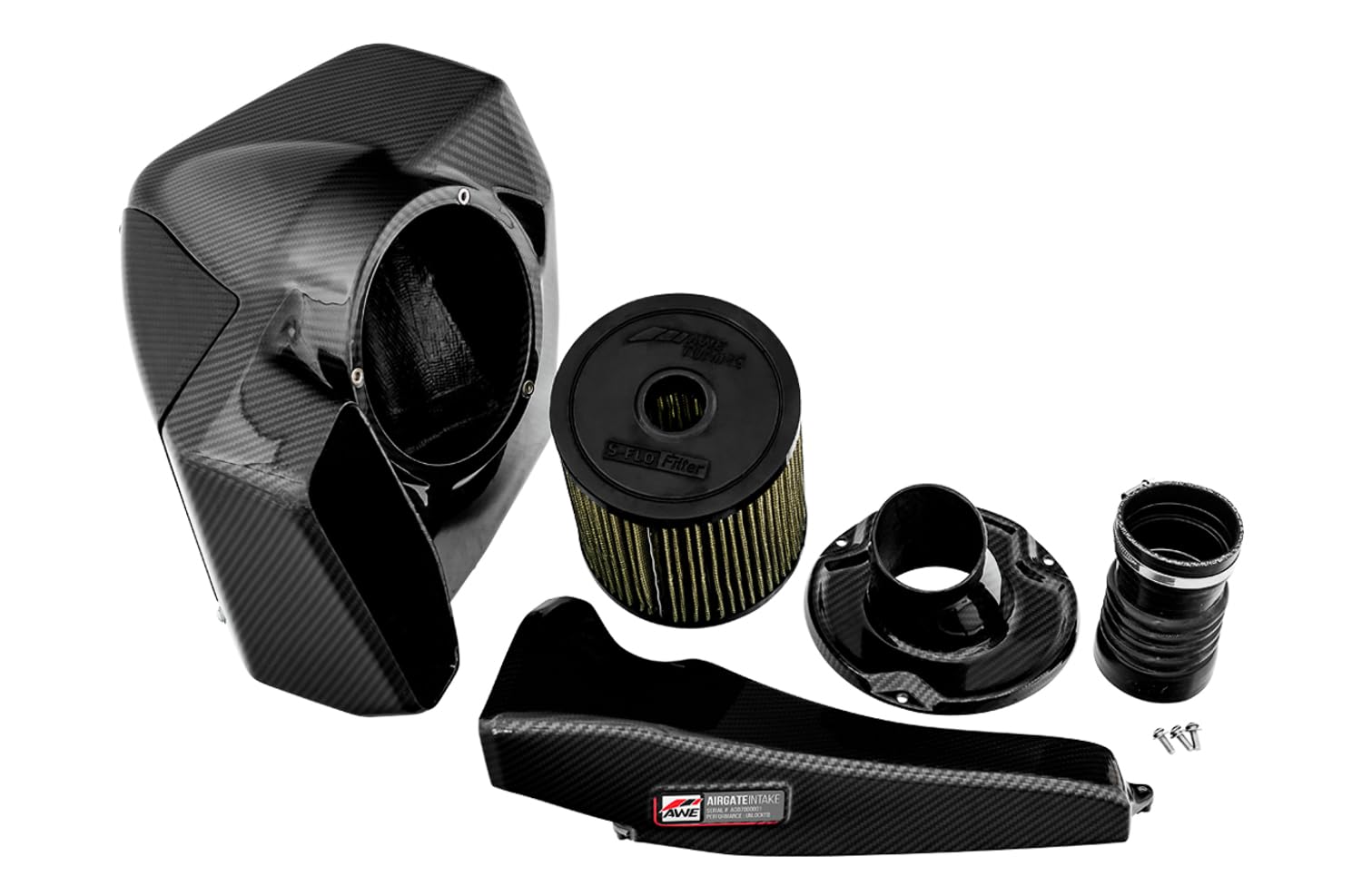 Audi S4/S5/RS5 3.0T Carbon Fiber AirGate Intake w/ Lid B9/B9.5