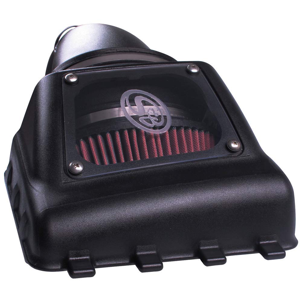 Cold Air Intake S&B Filters 75-5067 For 2011-2014 Ford F-150 3.5L EcoBoost (Oiled Cleanable, 8-ply Cotton Filter)
