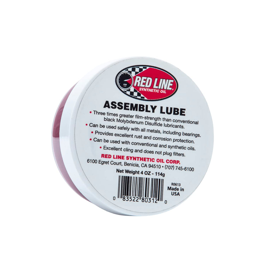 80312 Red Line Assembly Lube - 4 Ounce Jar