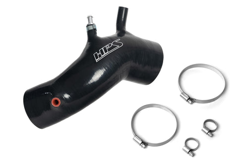 Black Silicone Air Intake Hose Kit HPS Compatible for 2004-2008 Acura TSX 2.4L, 57-2199-BLK