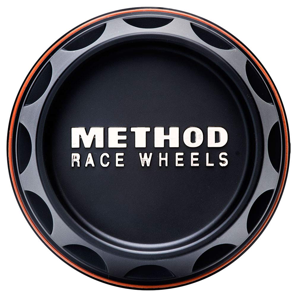 UTV Push Through Method Race Wheels Center Cap, Black