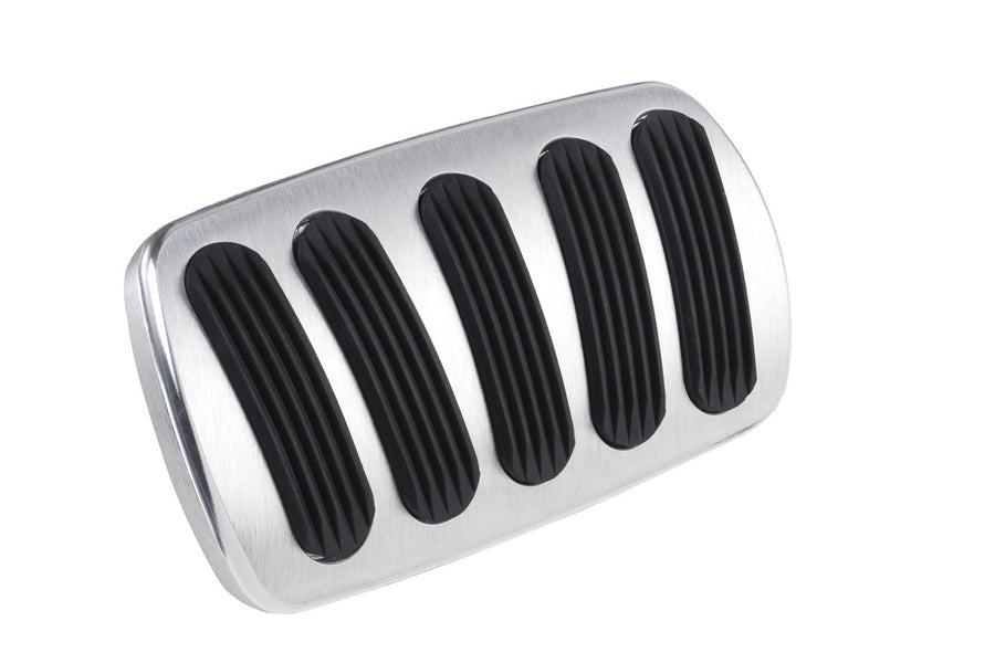 Billet Aluminum Curved Lokar Power Brake Pad with Rubber
