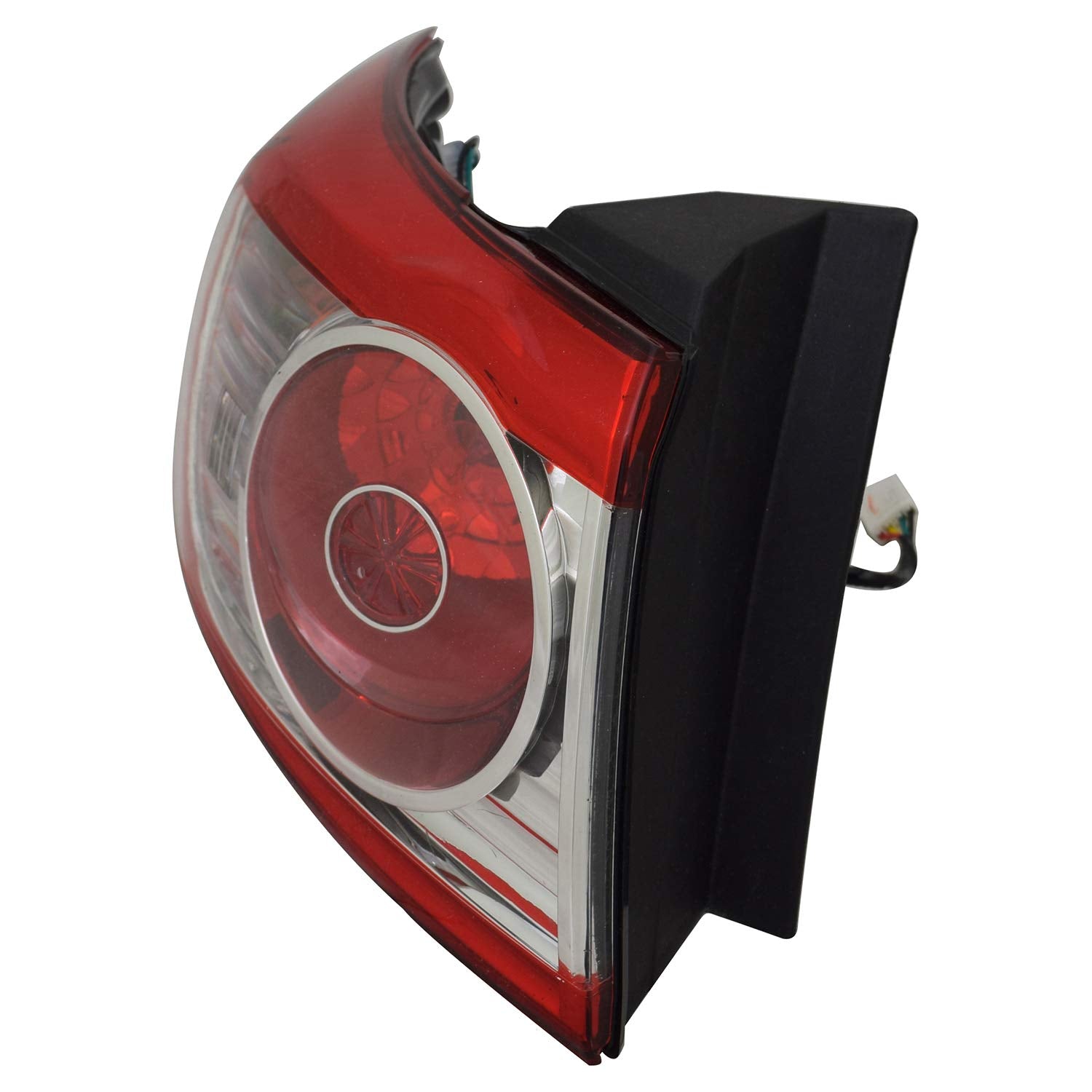 Left TYC Tail Light Assembly Compatible with 2010-2012 Hyundai Santa Fe