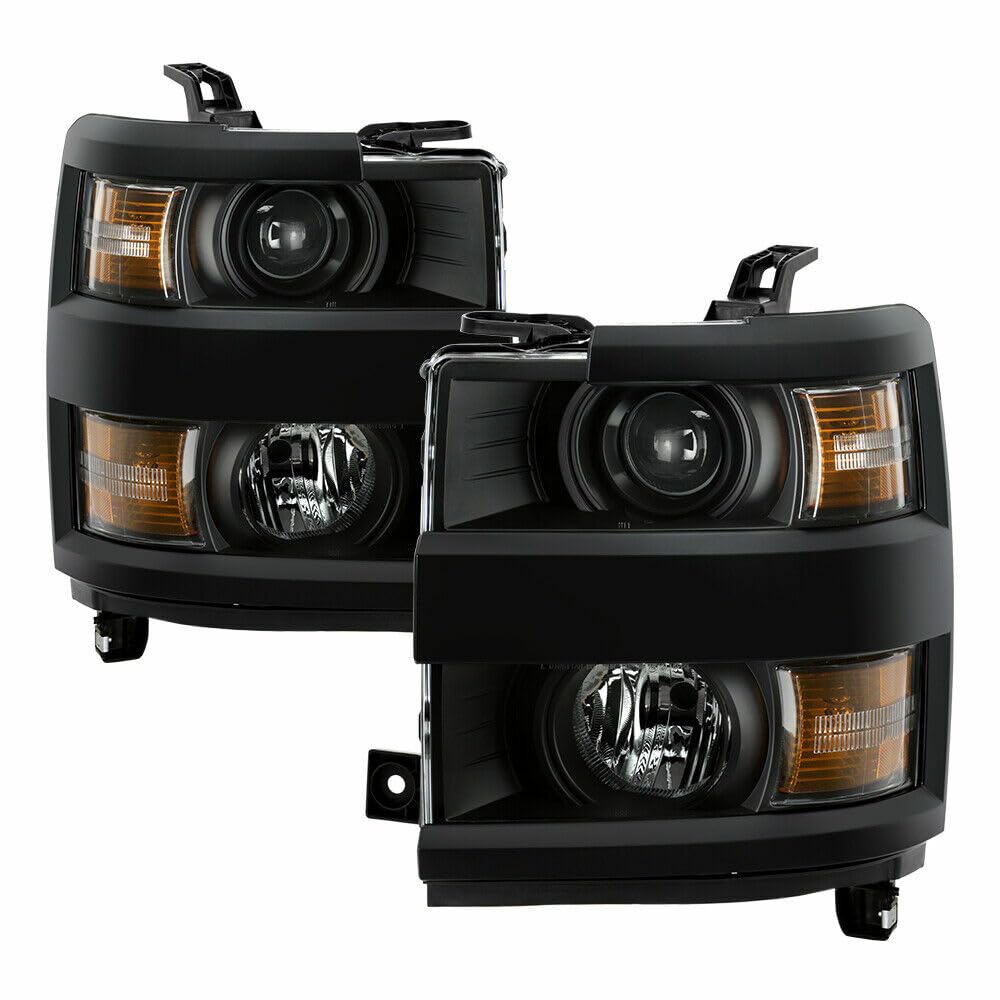 OEM Style Spyder Xtune Headlight (HD-JH-CS15HD-AM-BK) (POE)