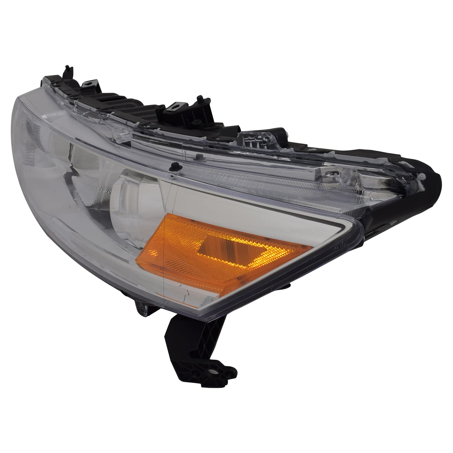 Left TYC Headlight Assembly Compatible with 2013-2015 Honda Crosstour
