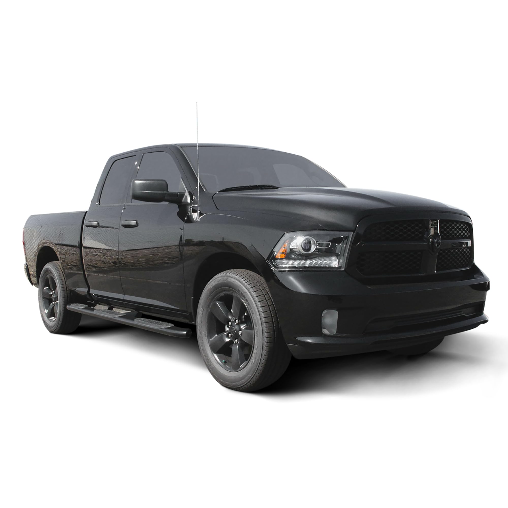 Westin PRO TRAXX 5 Oval Wheel to Wheel Nerf Bars fits 2009-2018 Ram 1500 Crew Cab 5'5" Bed Quad Cab 6'5" Bed 2019-2024 Ram 1500 Classic Crew Cab 5'5" Bed Quad Cab 6'5" Bed Black Pair