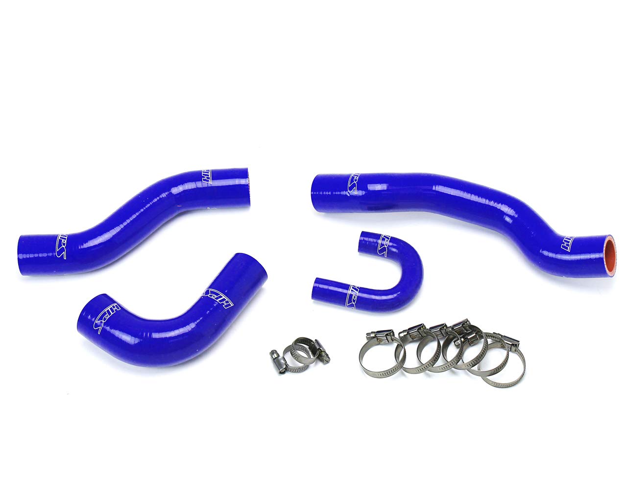 Blue Silicone Radiator Coolant Hose Kit HPS 57-1477-BLUE-2
