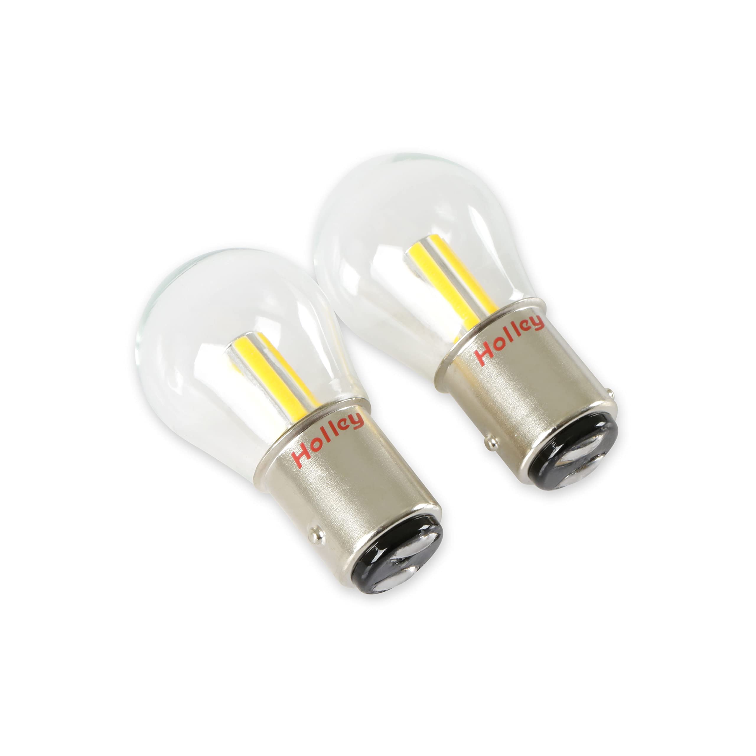 Holley HLED10 RetroBright LED Bulbs - Turn Signal 1157 - Classic White - Pair