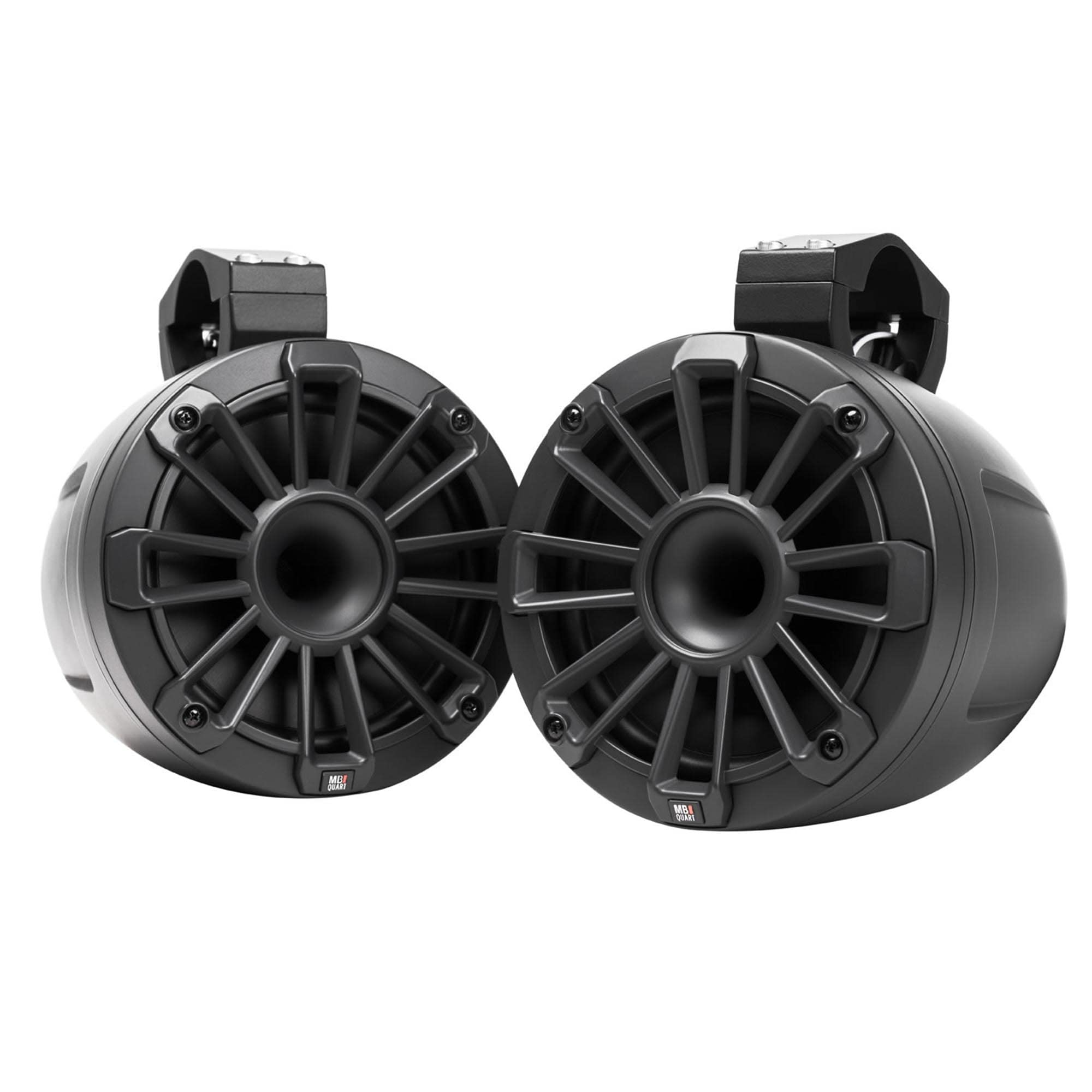 Nautic MB Quart NHT2-116 6.5" 2-Way Compression Horn Tower Marine Speakers - 110 Watts