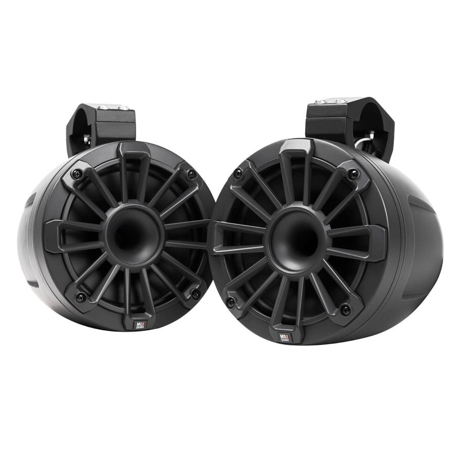 Nautic MB Quart NHT2-116 6.5" 2-Way Compression Horn Tower Marine Speakers - 110 Watts