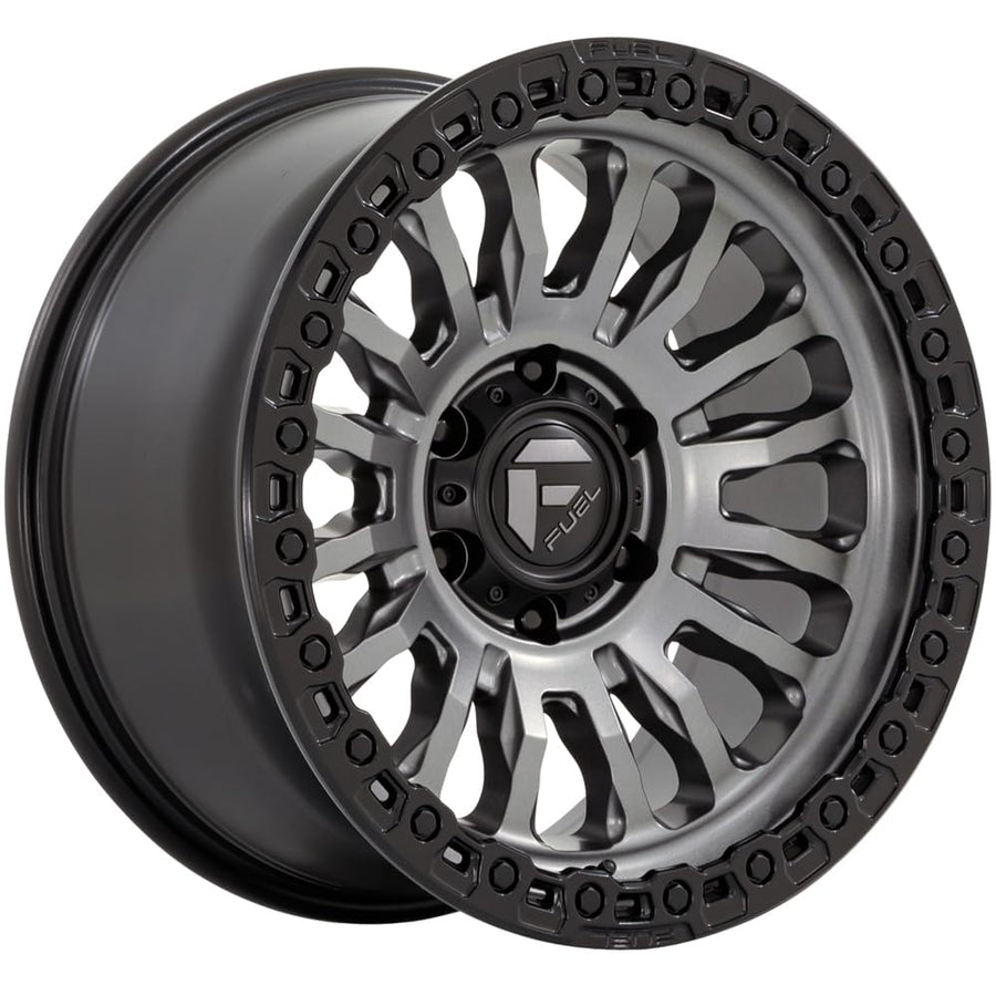 FUEL OFF-ROAD 20X10 FC857 RINCON 8X170 4.79-18mm MATTE GUNMETAL WITH BLACK LIP - FC857AB20108718N