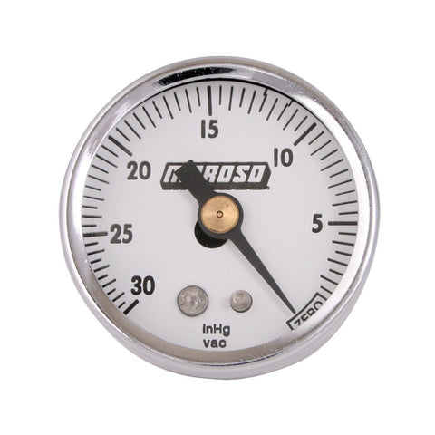 1.5" Diameter Moroso Vacuum Gauge 89610