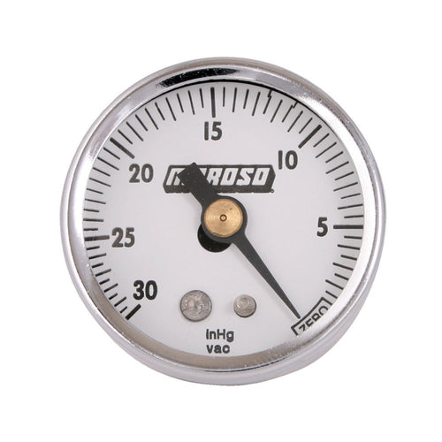 1.5" Diameter Moroso Vacuum Gauge 89610