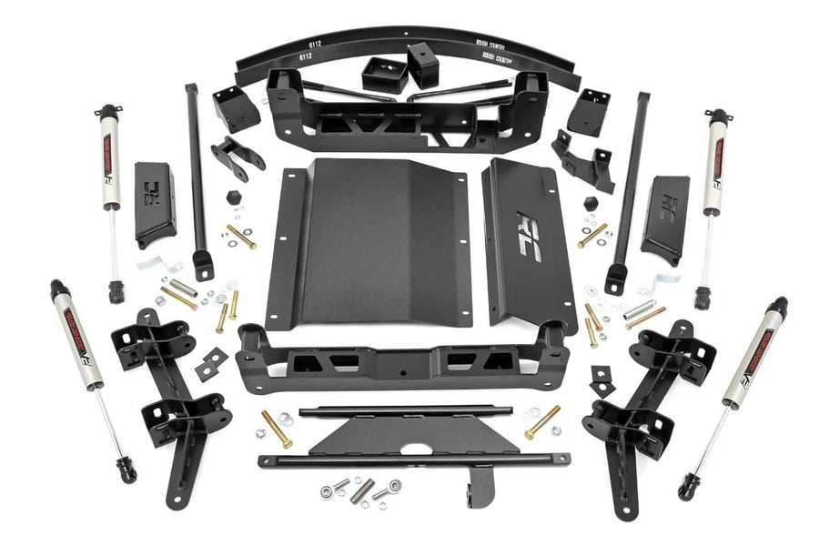 6" Rough Country V2 Suspension Lift Kit for 88-98 C1500/K1500/SUV 4WD - 27670