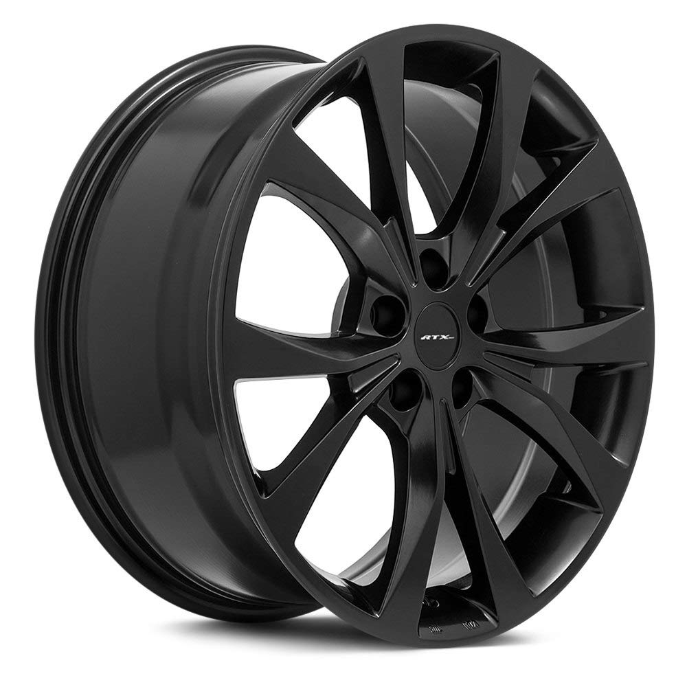 Custom RTX Wheel - 20x8.5, 40 Offset, 5x108 Bolt Pattern, 63.4mm Hub - Satin Black Rim