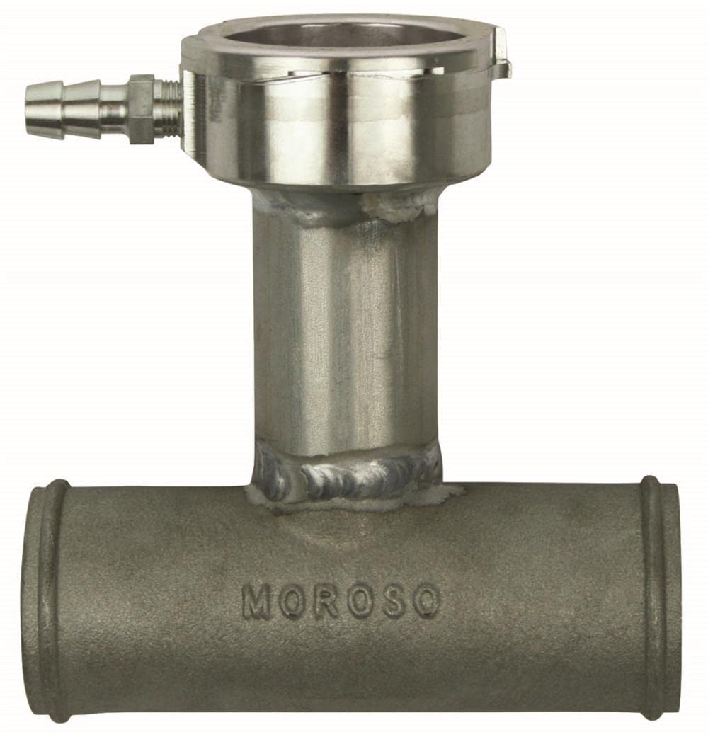Extended Moroso 63481 Inline Filler Neck, 1.5" Hose to 1.5" Hose