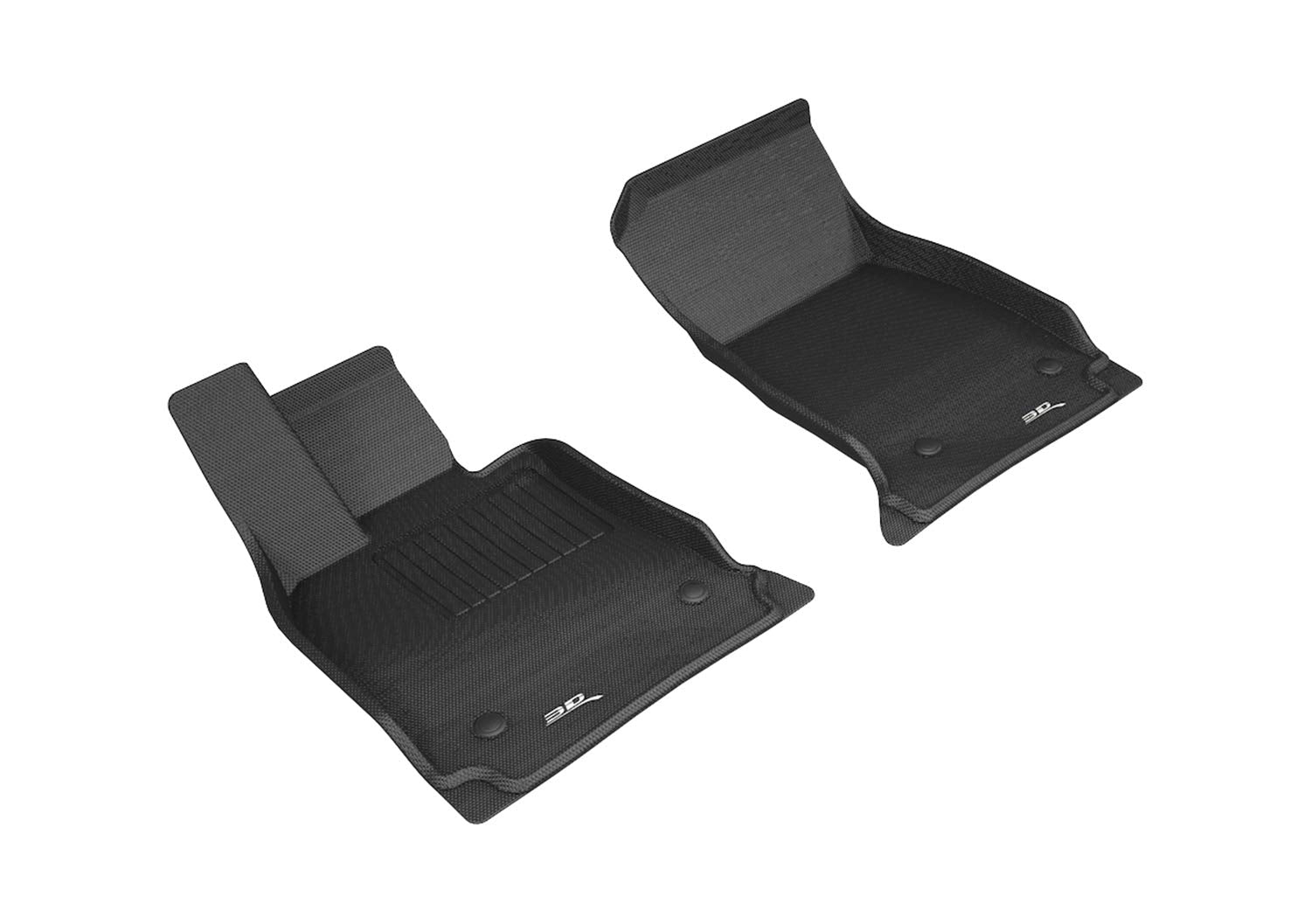 3D MAXpider Kagu 1st Row Floormat 2016-2020 Cadillac CT6 - Black (L1CD01711509)