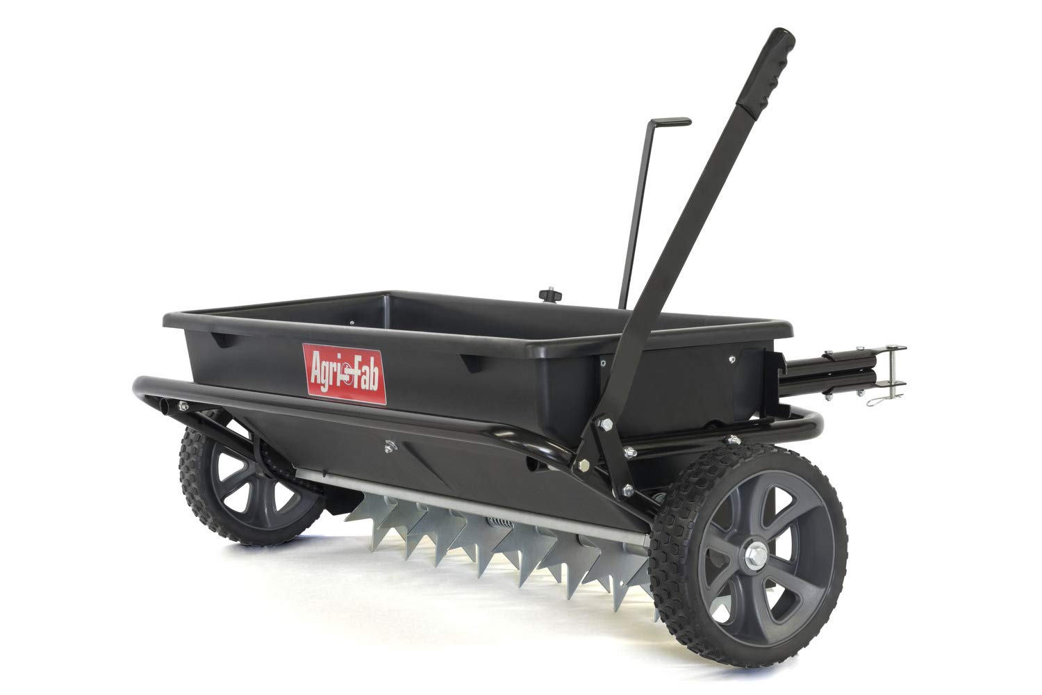 100 lb. Agri-Fab Tow Spiker/Seeder/Spreader, Black