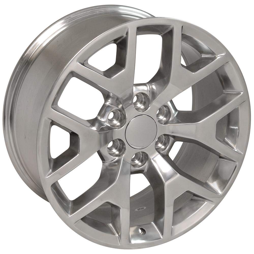 20 Inch OE Wheels CV92 Rim Fits Sierra 1500 Honeycomb Style 6x139.7 20x9 Polished - Hollander 5656 (1)