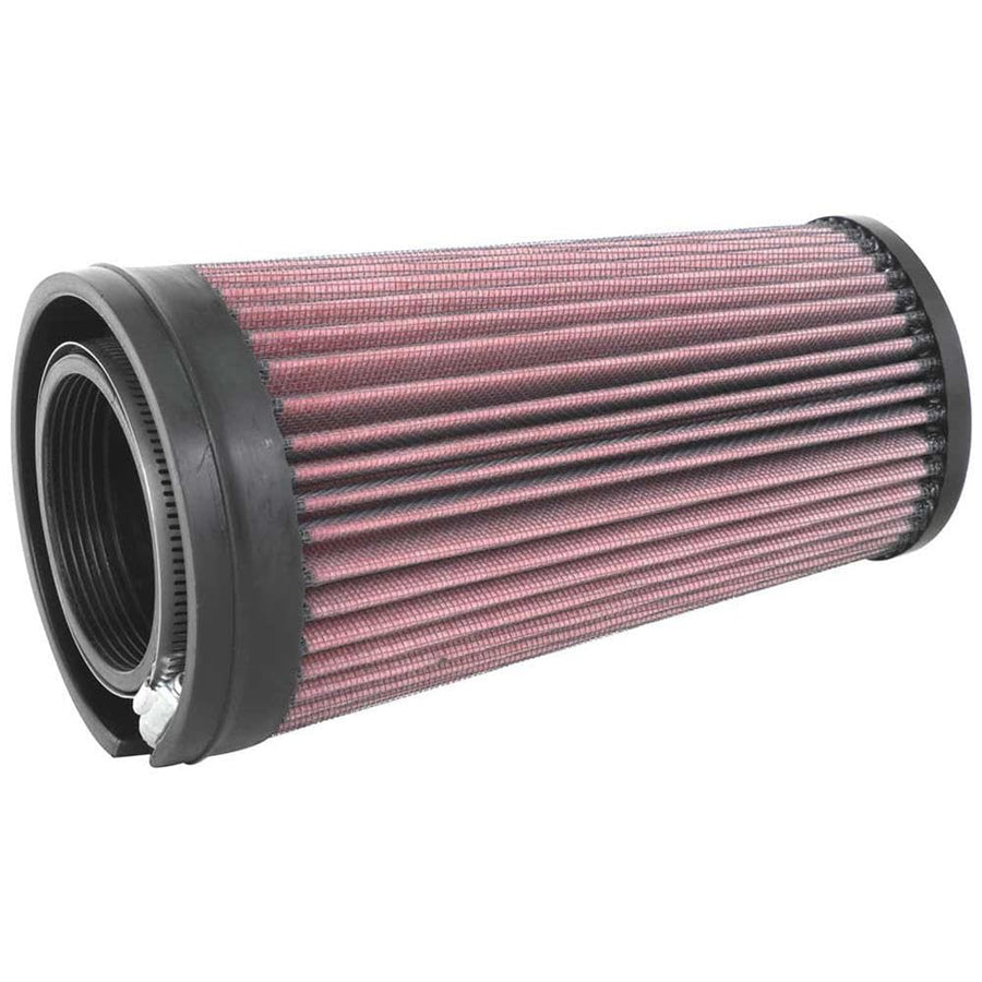 High-Flow K&N Original Lifetime Universal Clamp-On Air Filter:Performance, Premium, Washable: Flange Diameter: 2.75 In, Filter Height: 8.25 In, Flange Length: 0.313 In, Shape: Round Tapered, RU-5291