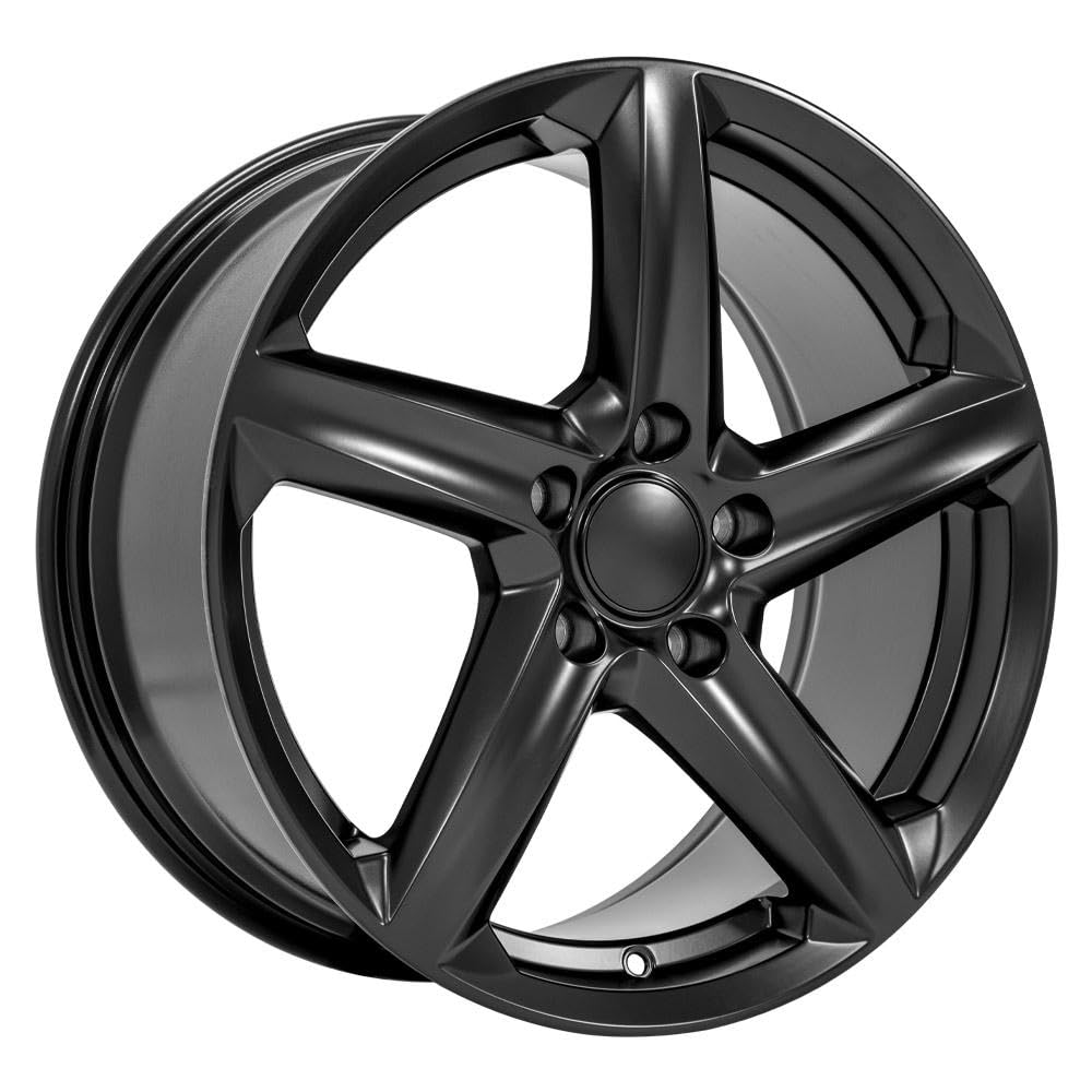 CV02C-18085-5475-56B1 OE Wheels: 18" Replica Wheel Cv02C Fits Chevrolet C7 Corvette 18X8.5 Satin Black Wheel