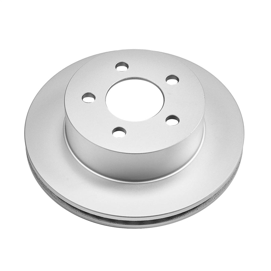 Power Stop AR8745EVC Evolution Front Geomet Coated Brake Rotor For Jeep Cherokee 1999-2001, Jeep Wrangler 1999-2006 [Model Specific]