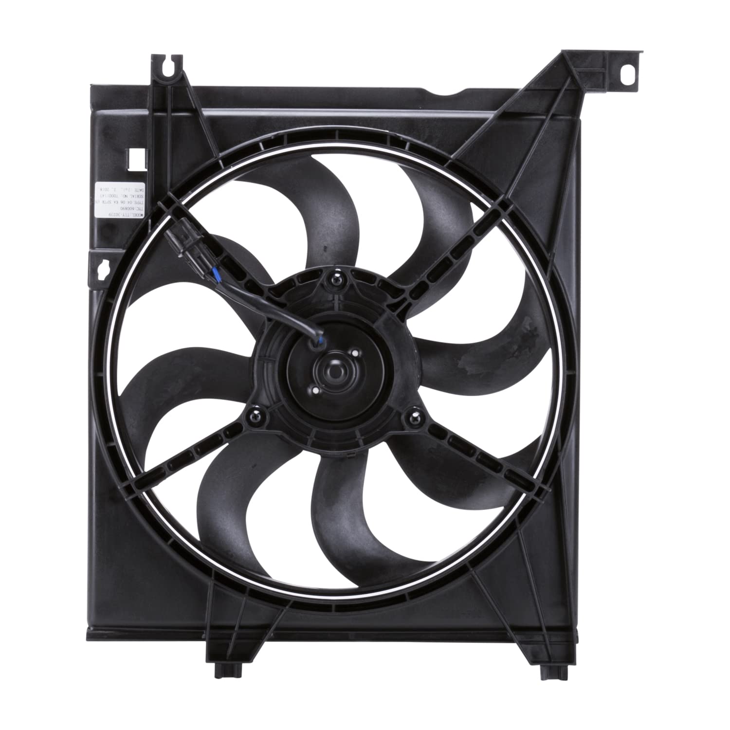 Engine Cooling Fan A TYC - 600890