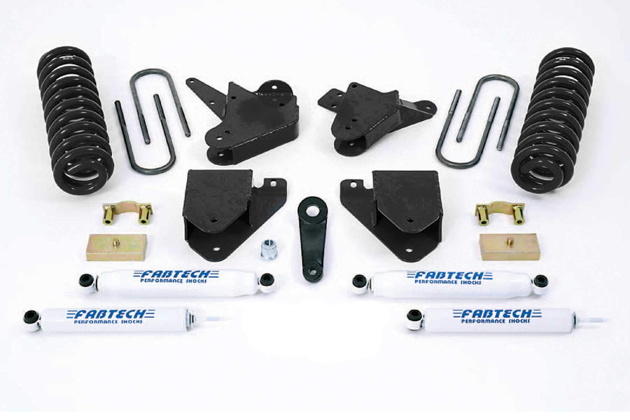 Fabtech K2097 Lift System Basic w/Shocks w/Performance Shocks 6 in. Lift Basic Lift System
