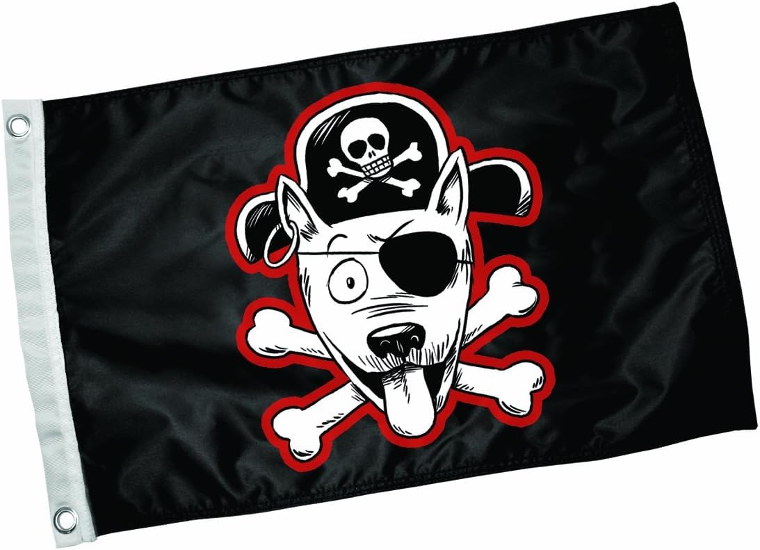 Pirate Flag Paws Aboard 4300