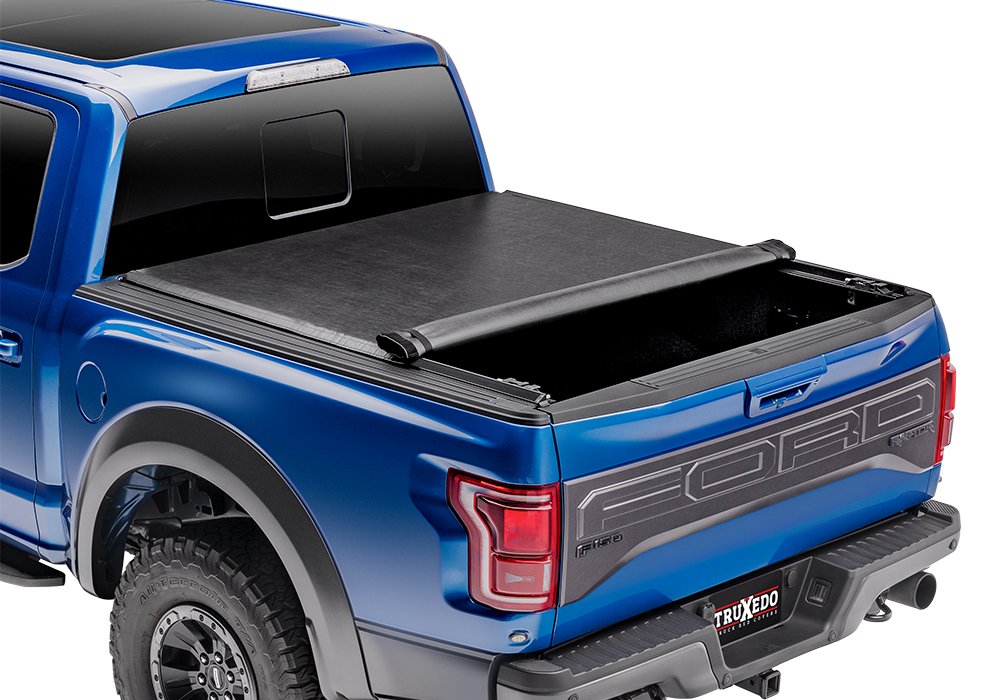 TruXedo Deuce Hybrid Truck Bed Tonneau Cover | 707701 | Fits 2008 - 2015 Nissan Titan 7' 3" Bed (87") w/ or w/o Track System
